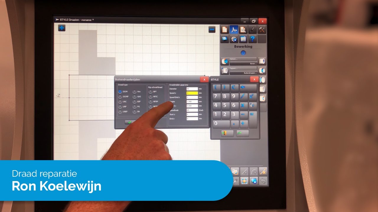 STYLE draai besturing | Draad reparatie