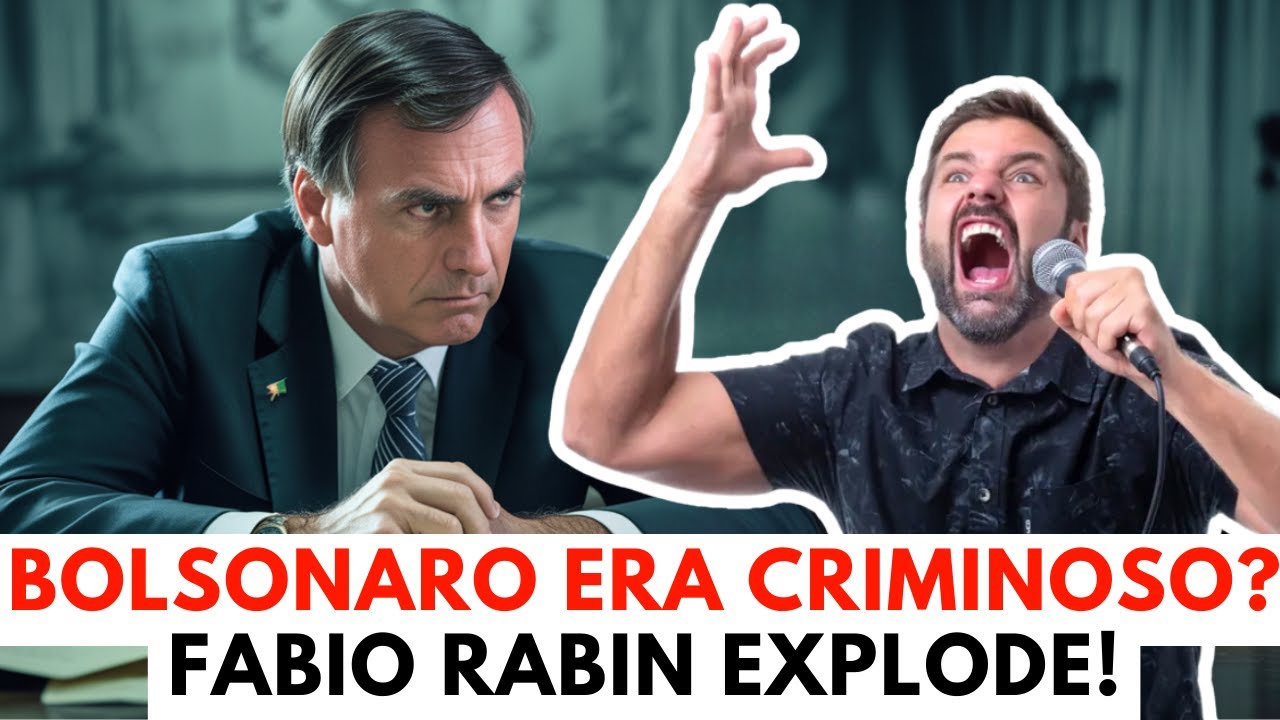 FÁBIO RABIN | BOLSONARO ERA CRIMINOSO? | COMÉDIA STAND UP