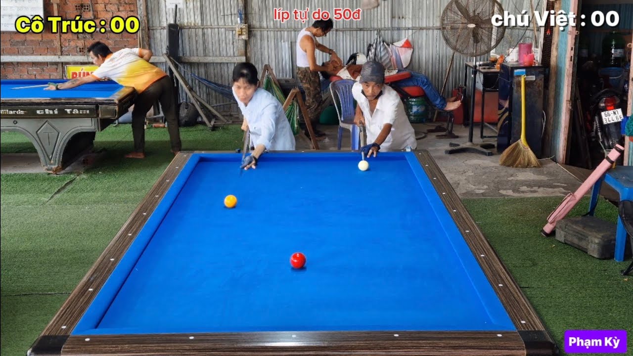 Chú Việt đến từ sg quyết chiến cô Trúc kèo Đồng 50đ thắng bại e mời cả nhà xem ạ