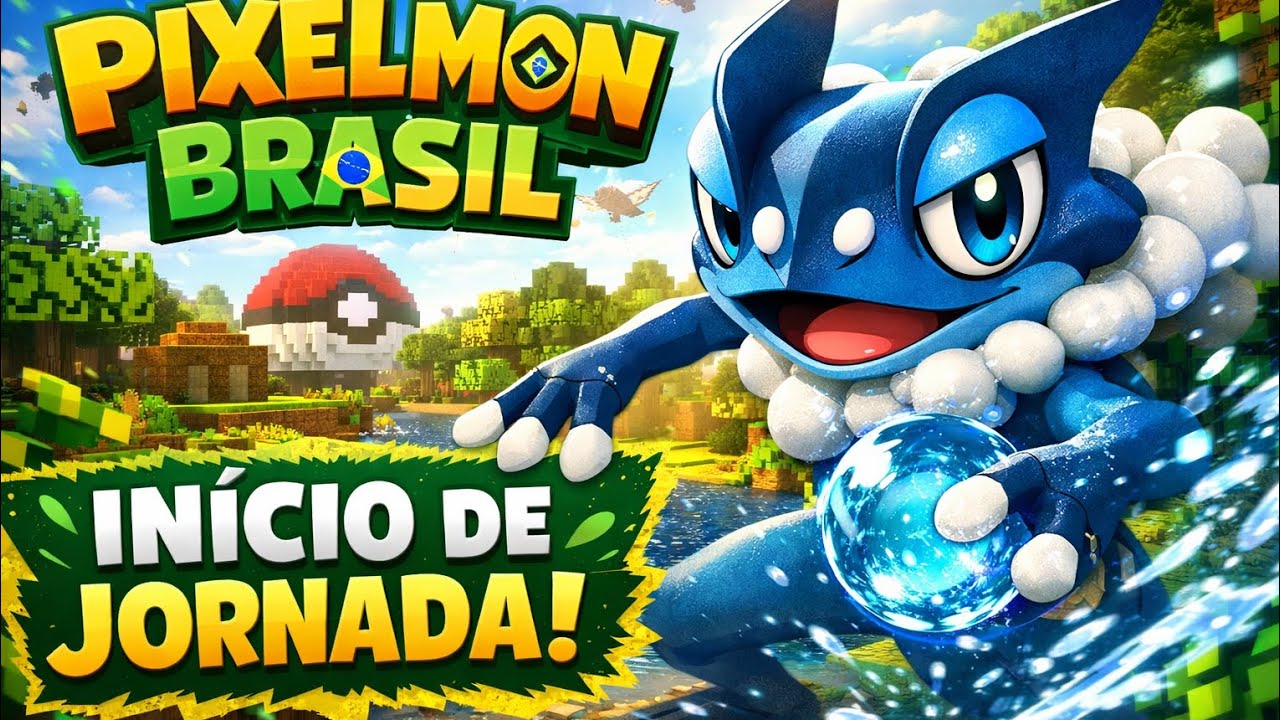 De Frogged ao Ninja Lendário! | Pixelmon Brasil