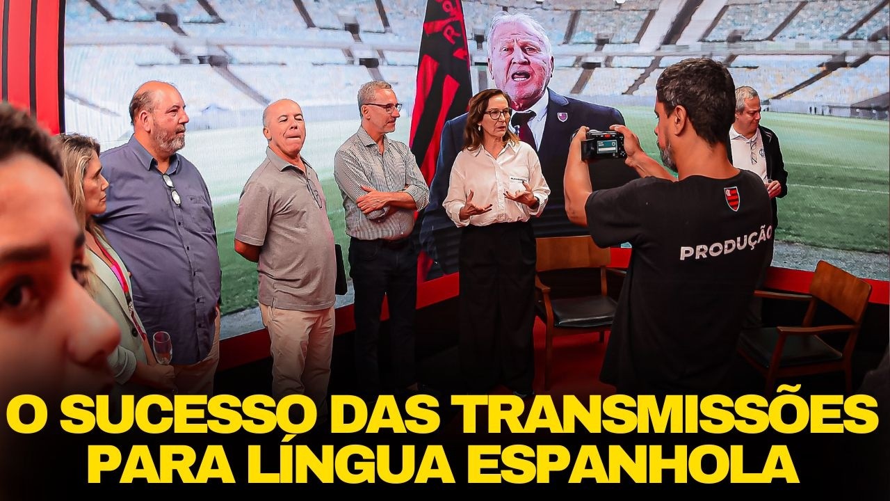 FlamengoTV explode em audiência com transmissões em espanhol, mas enfrenta críticas