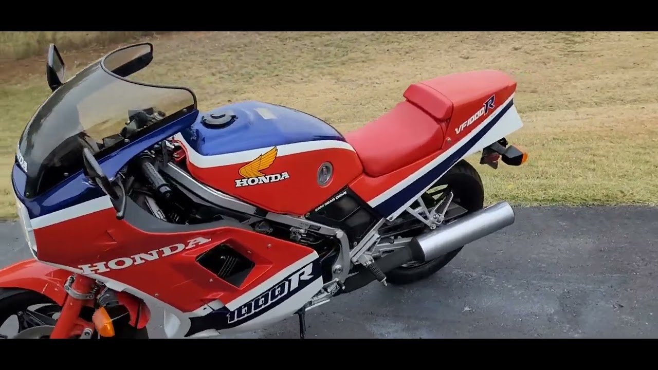 1985 Honda VF1000R Interceptor gear drive cams