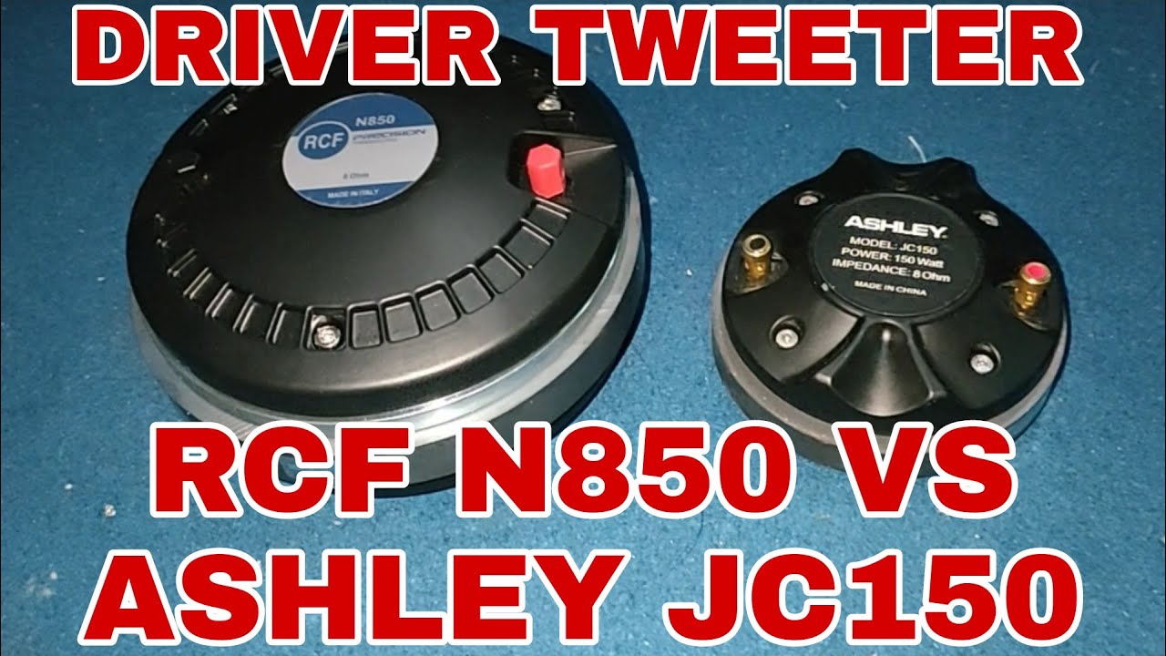 RCF N850 VS ASHLEY JC150
