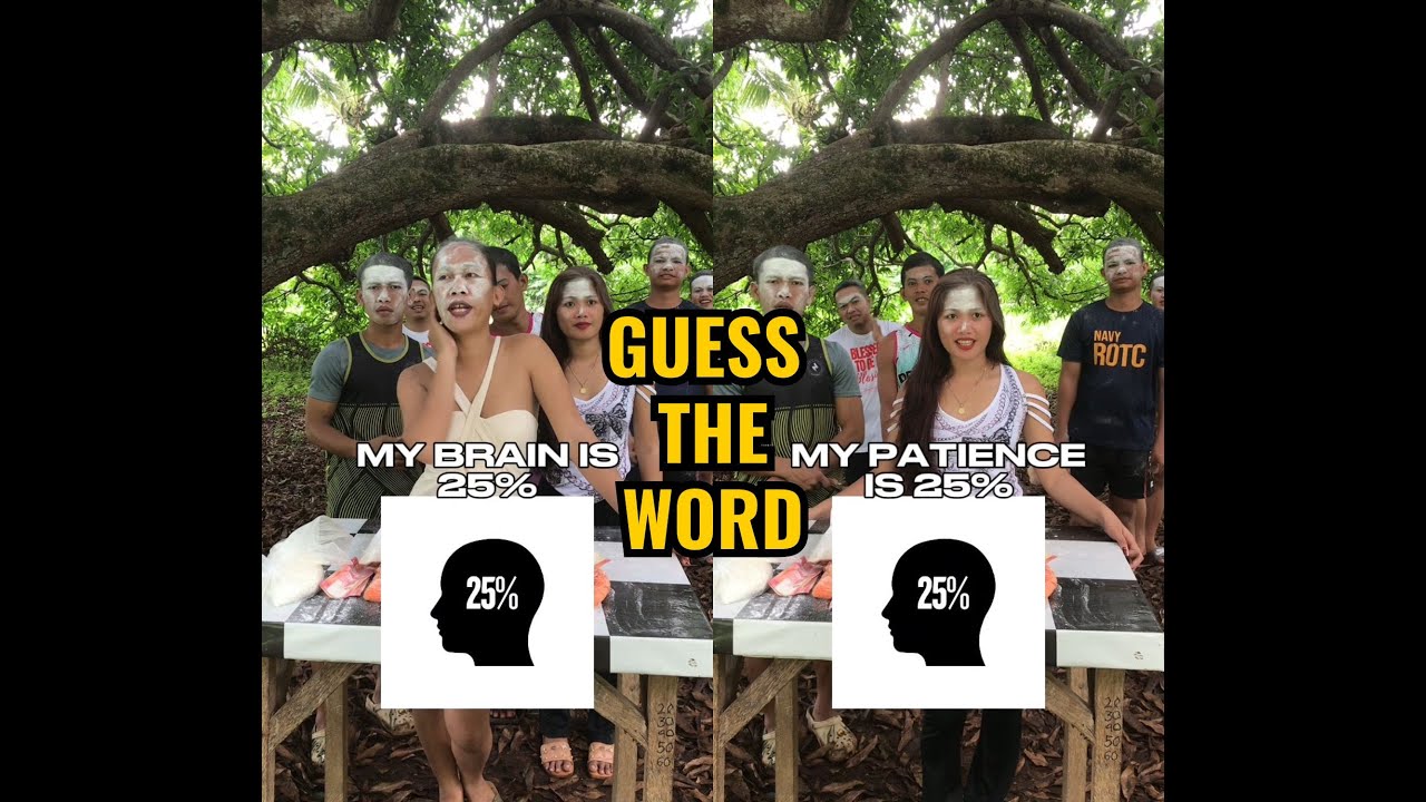 My Brain is 25% haha Kalisoooood gyud. Guess the Words through picture | ISLA CAMOTES VIBES