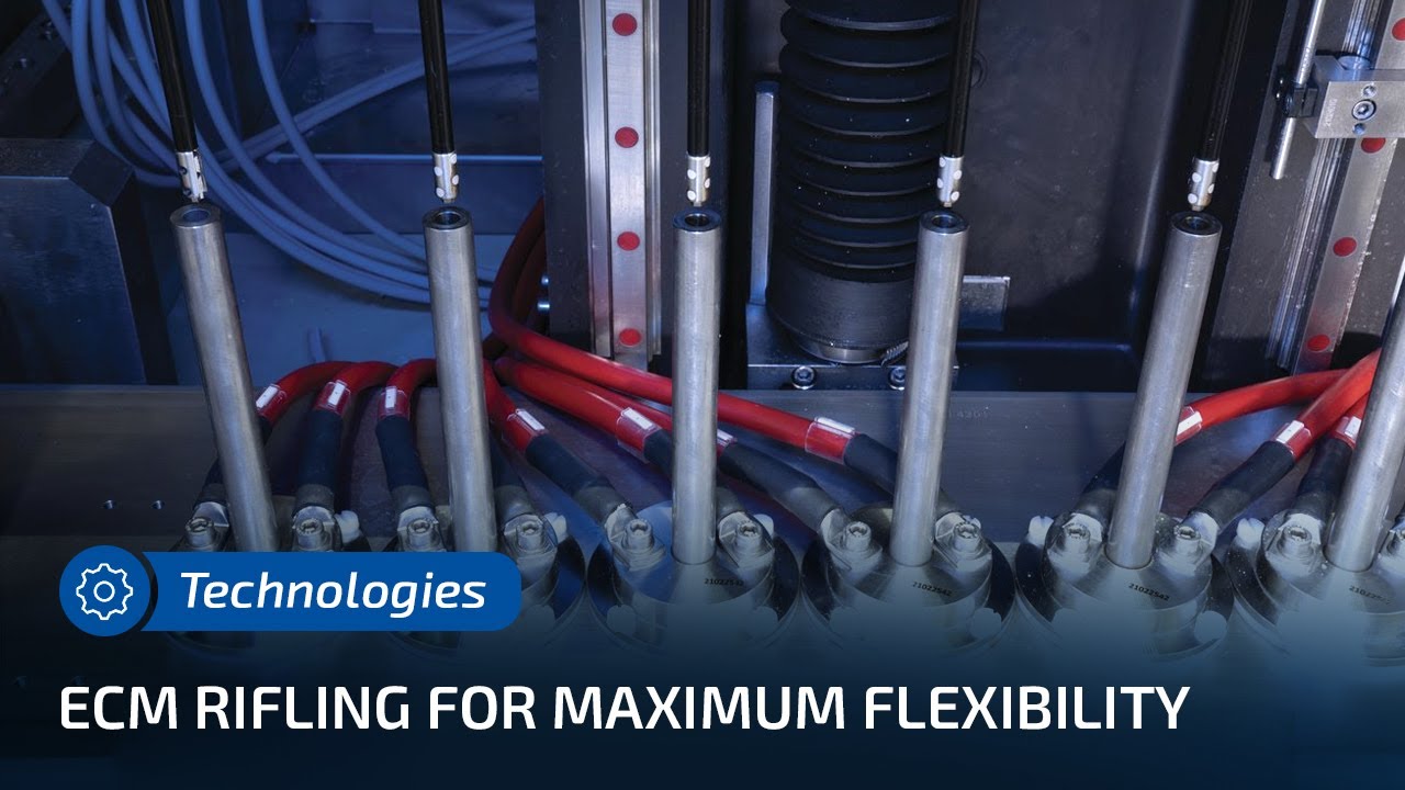 ECM Rifling with the PI 2500 & PI 800 Machines