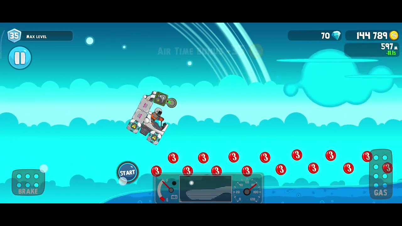 Rovercraft Uranus New Record With Hi-Tech Jet Flyer! Time: 1m 12.6s