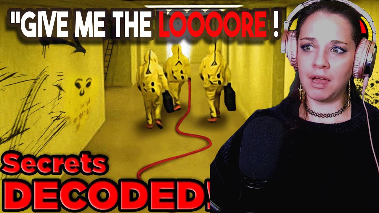 Lauren Reacts! Film Theory: Decoding the Horror of the Backrooms *Give me the Looooore!*