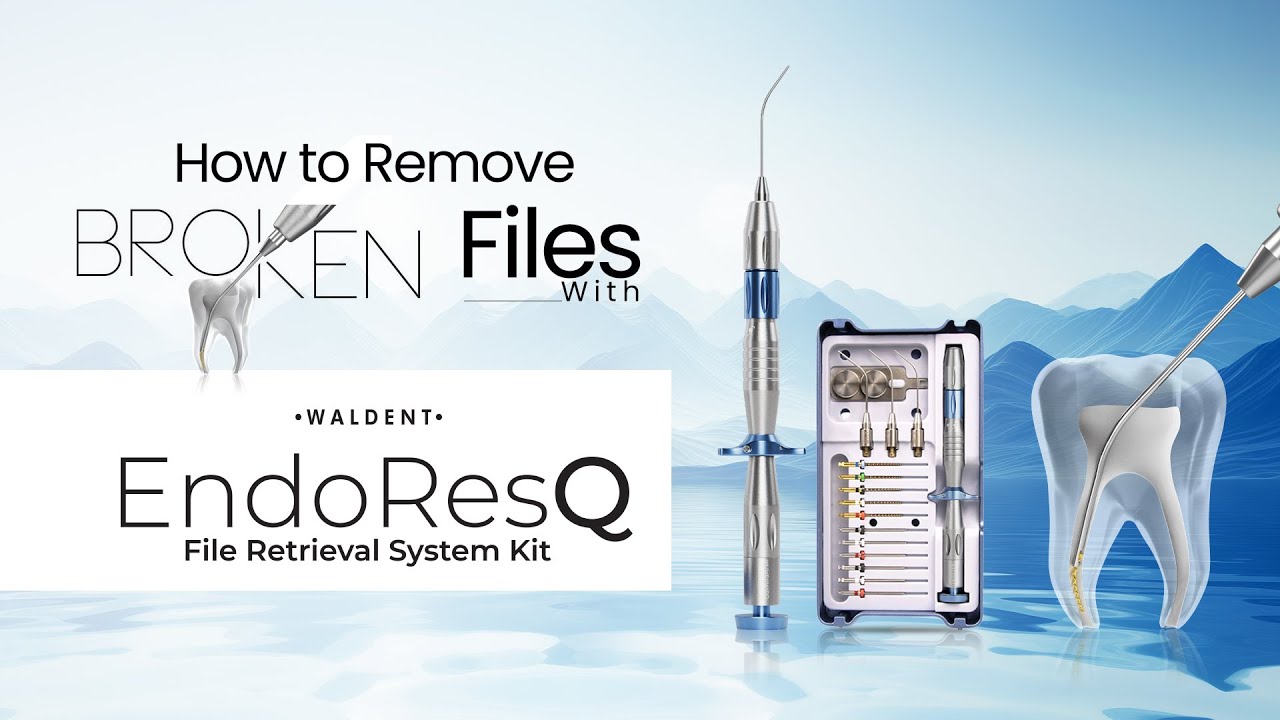 How to Remove a Broken File from Root Canal | Waldent EndoResQ Kit Demo | Dentalkart