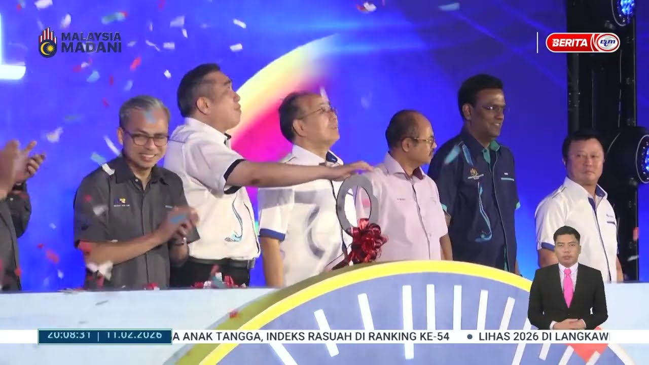 11 FEB 2026 - BERITA PERDANA - PROJEK ECRL: DUA TREN TIBA, KINI TUMPU FASA PERSIAPAN OPERASI