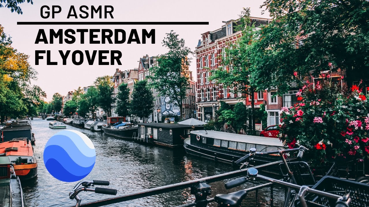 ASMR Casual Map Viewing - Amsterdam ~30 mins