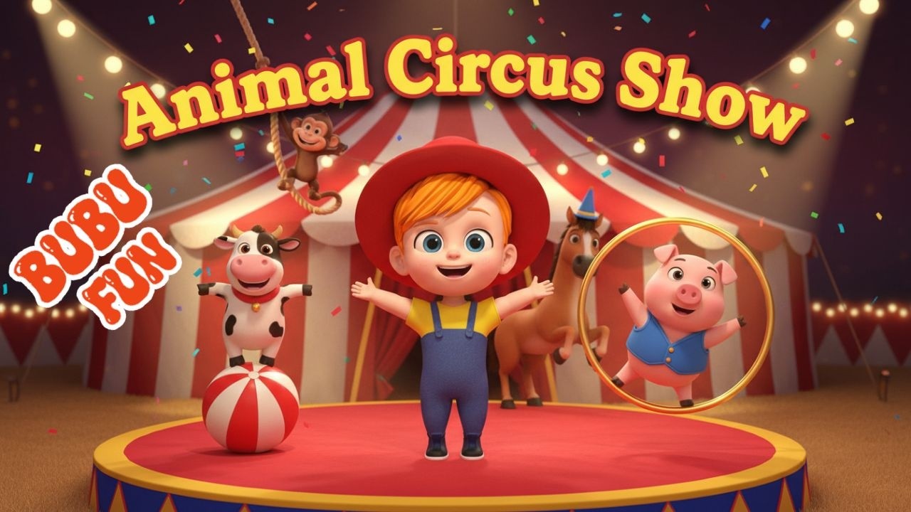 Old MacDonald Animal Circus Show | Kids Nursery Rhymes