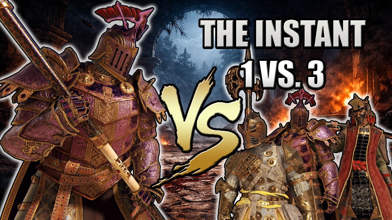 Мгновенная битва 1 против 3!?! - Почему бы и нет? | For Honor