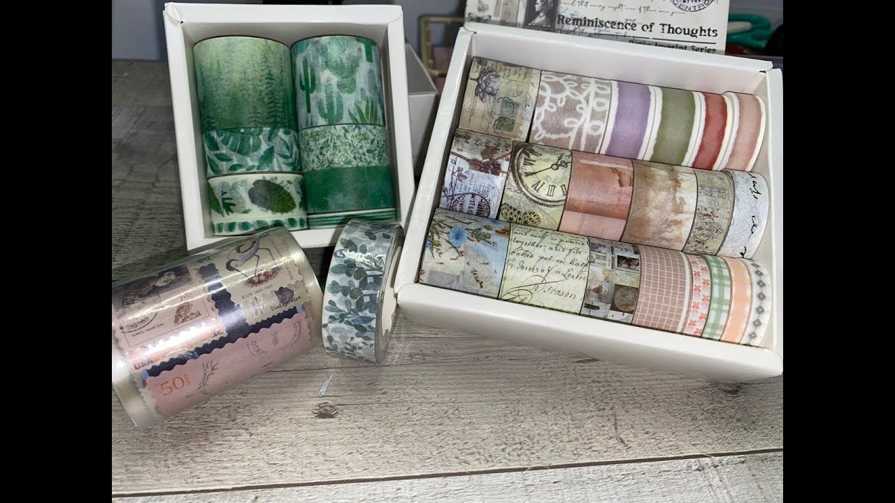 Washi tape de Ali Express, te comparto mis opiniones ;) #haul #washitape #aliexpress #papeleria