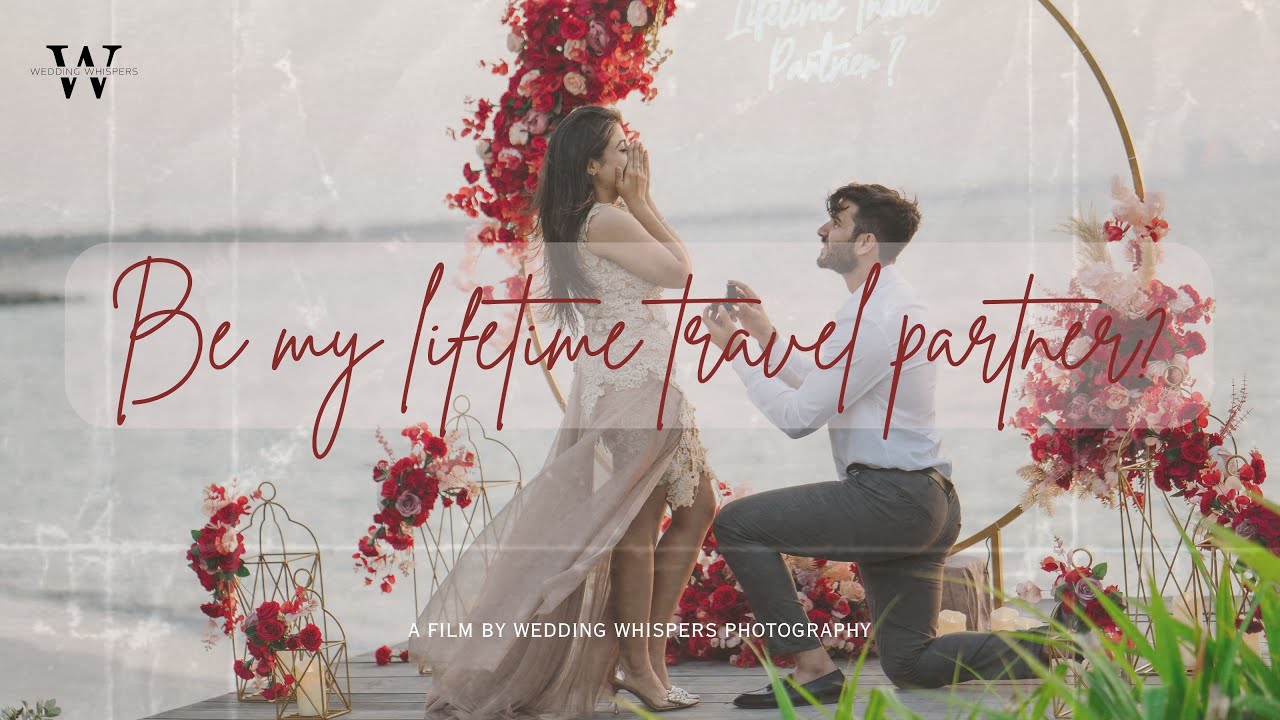 She Said Yes 💍 | Surprise Proposal at Ritz-Carlton Dubai | Nikhil & Nikita