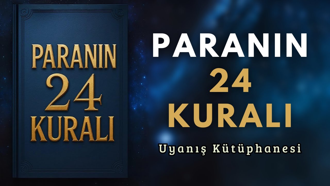 Paranın 24 Kuralı - Nasıl Zengin Olunur ve Para Kaygısı Nasıl Biter? (Sesli Kitap)
