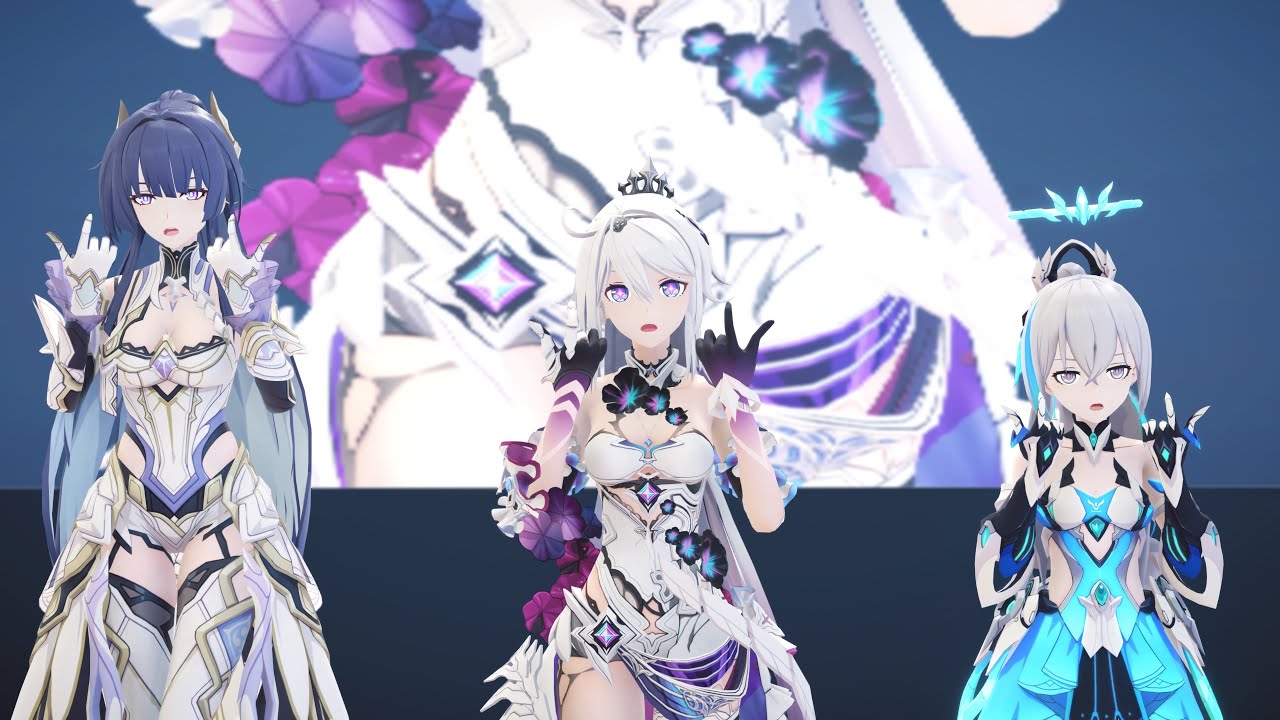 【MMD】『シネマ/CINEMA』始源之律者/終焉律者/真理之律者【崩壊3rd / 崩壞3rd / Honkai Impact 3】2160p 4K