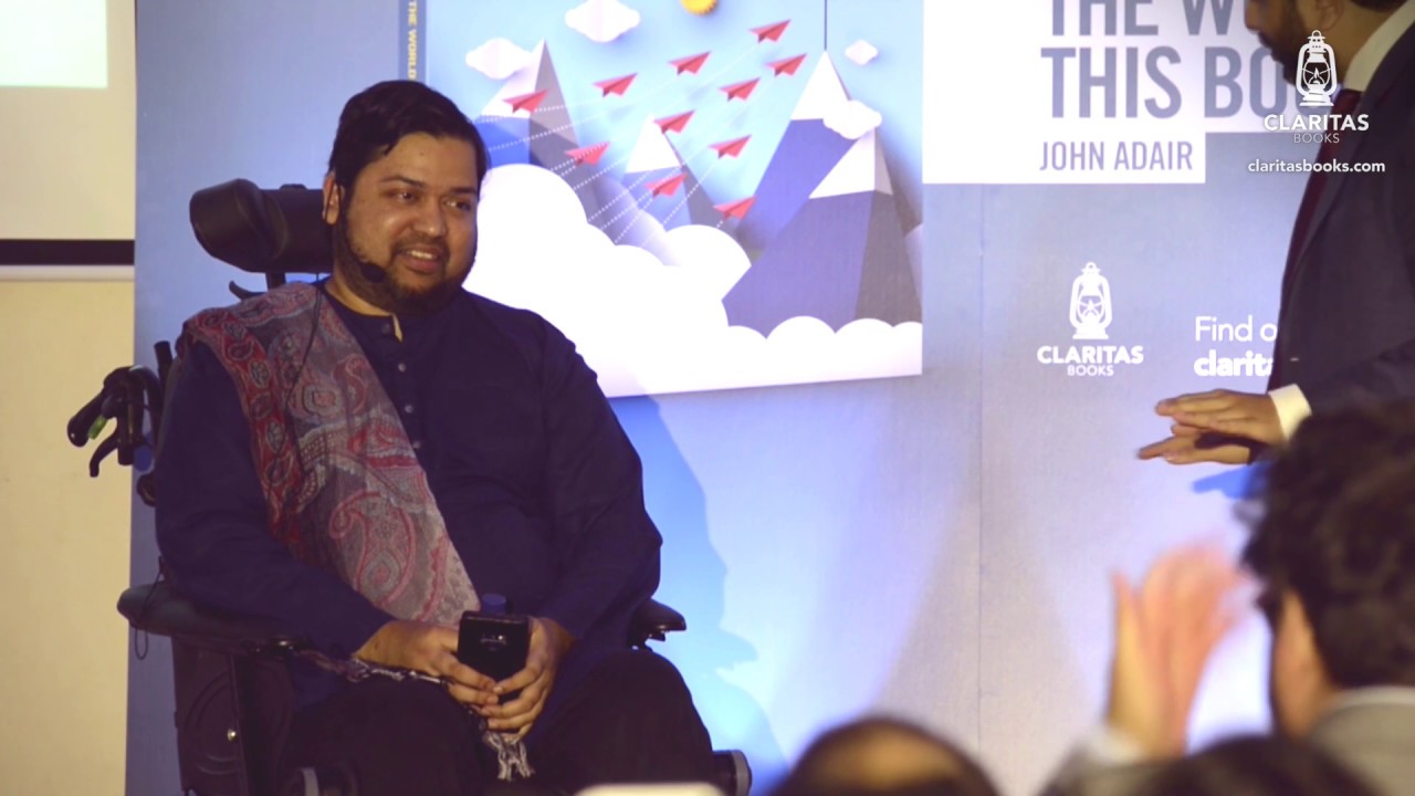 In conversation with Nabeel Al-Azami at the book launch of 'Muhammad (s): 11 Leadership Qualities...