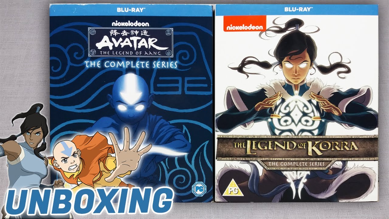 UNBOXING: Avatar The Last Airbender & Legend of Korra Complete Series Blu-Ray Boxsets (Nickelodeon)