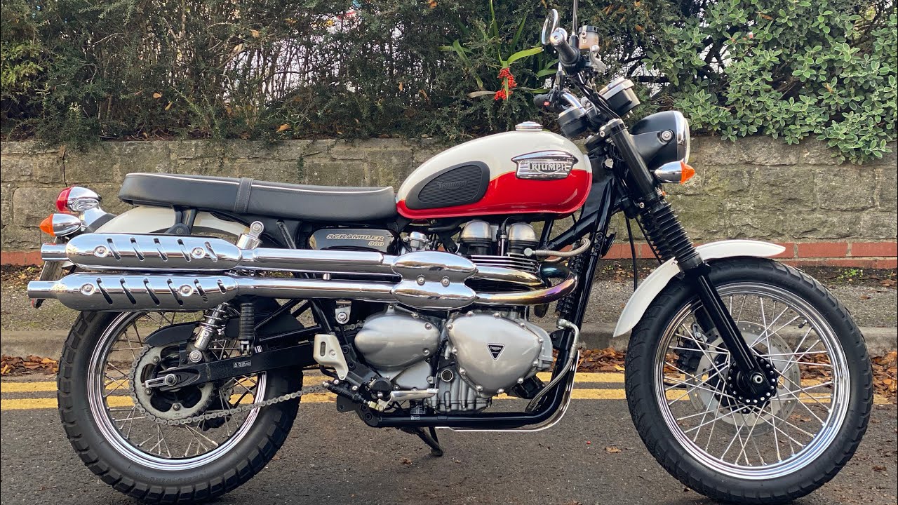 Dynomite Motorcycles - 2006 Triumph Bonneville Scrambler 900 - just 5k miles!