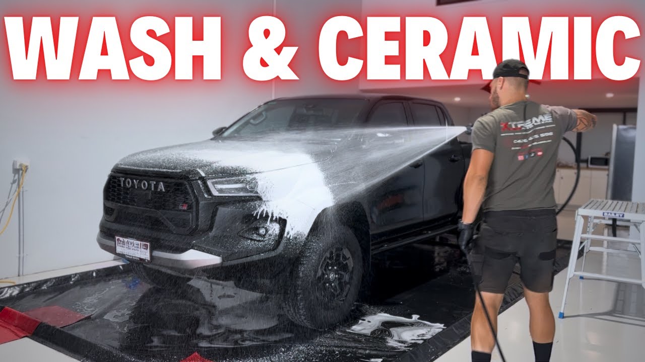 Brand New Toyota Hilux GR - Wash, Polish & Ceramic Coating