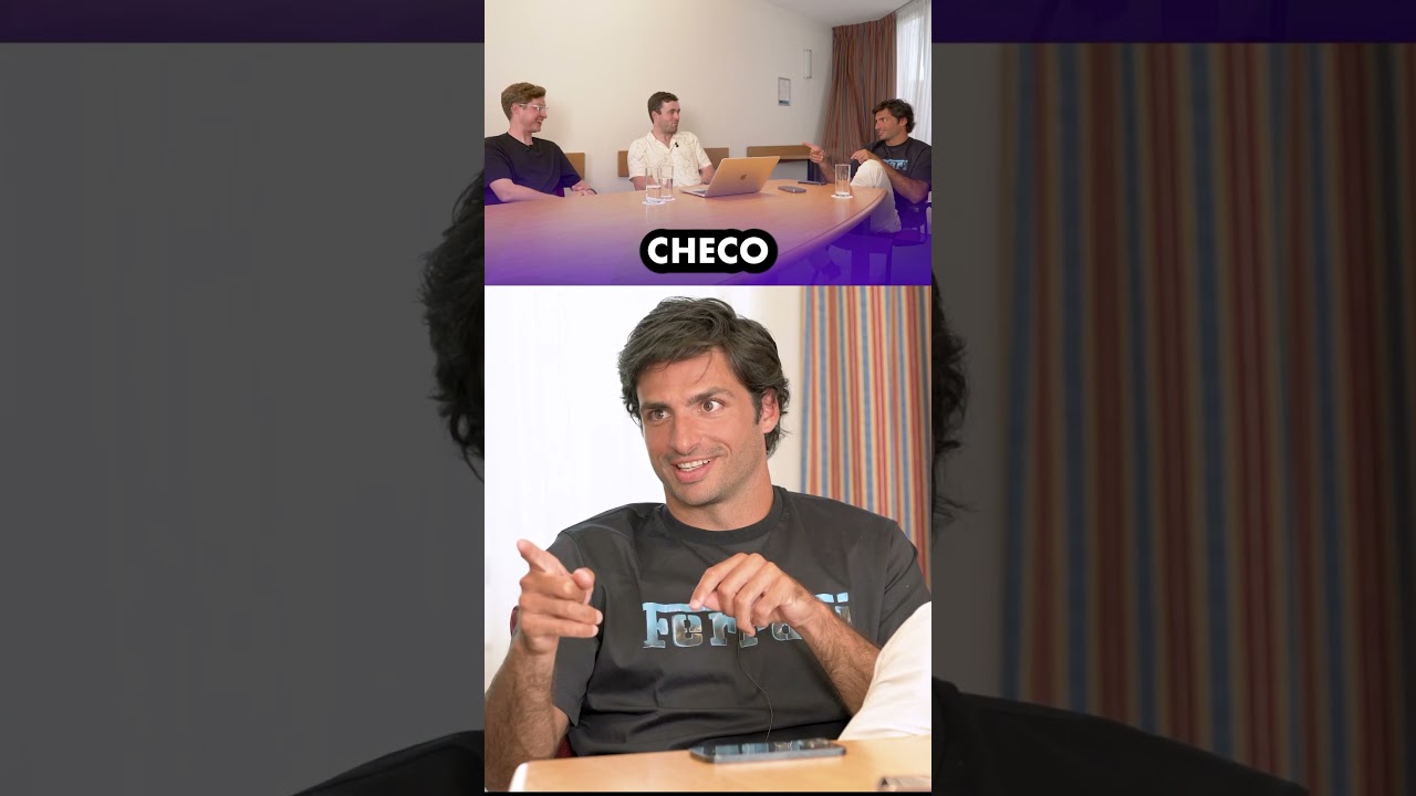 Карлос Сайнс ОБОЖАЕТ мем с Серхио Пересом 😂😂