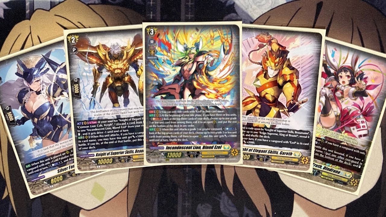 My Blond Ezel Cardfight Vanguard Deck Profile for September 2023
