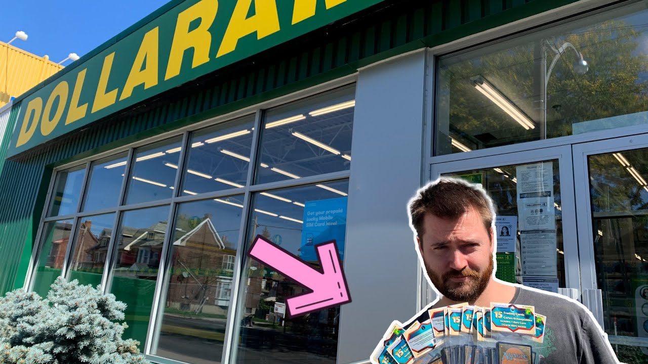 Buying every Magic The Gathering Repack at this Dollar Store