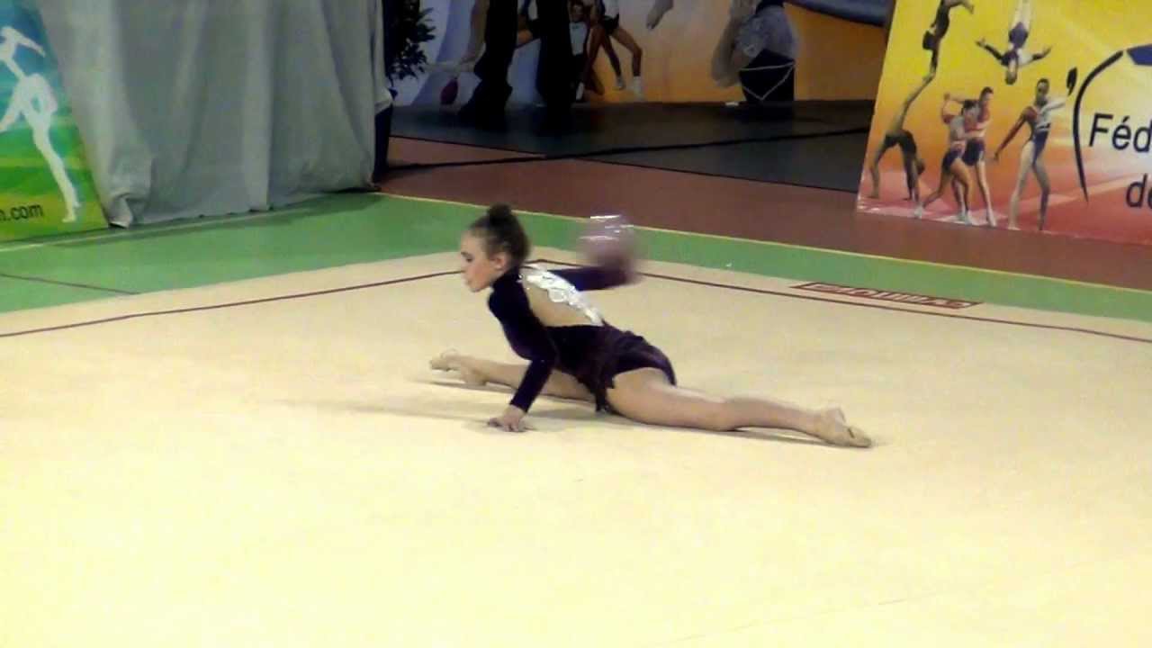 Elodie Francisco - Championnats de France de GRS 2013 à Thiais- Ballon - National B/Cadette