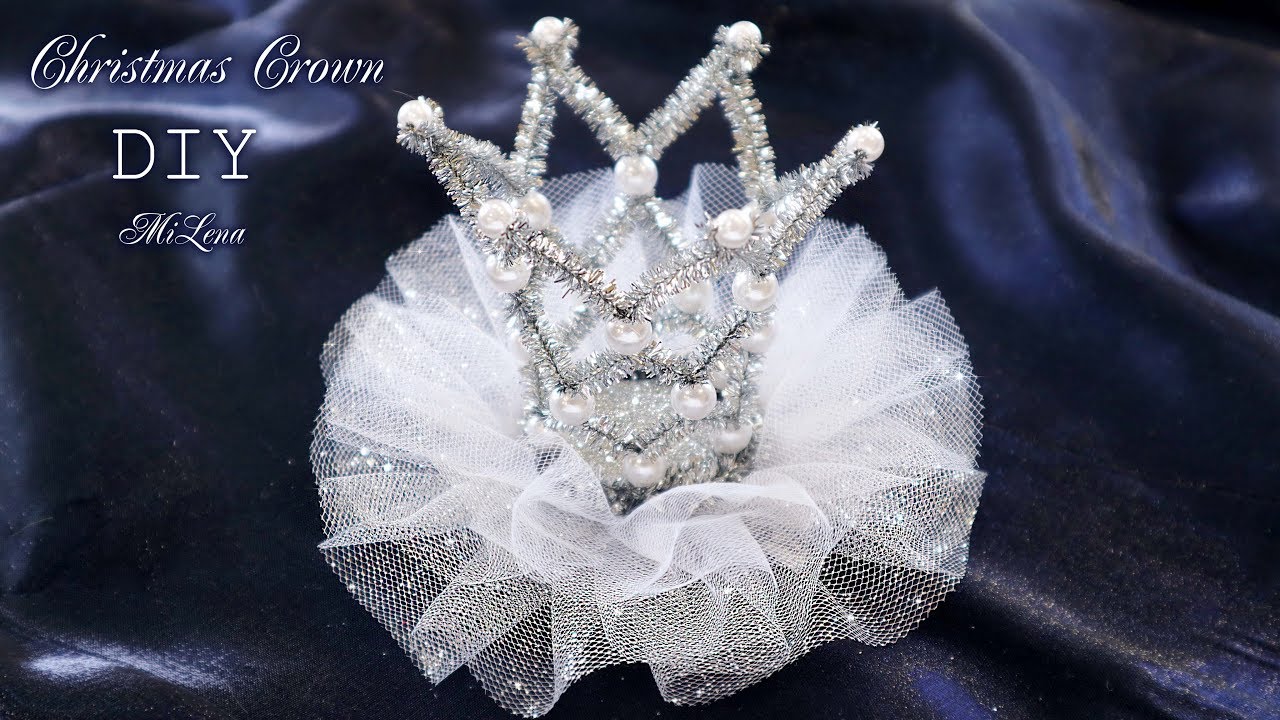 НОВОГОДНЯЯ КОРОНА, МК / DIY PRINCESS CROWN (easy way)