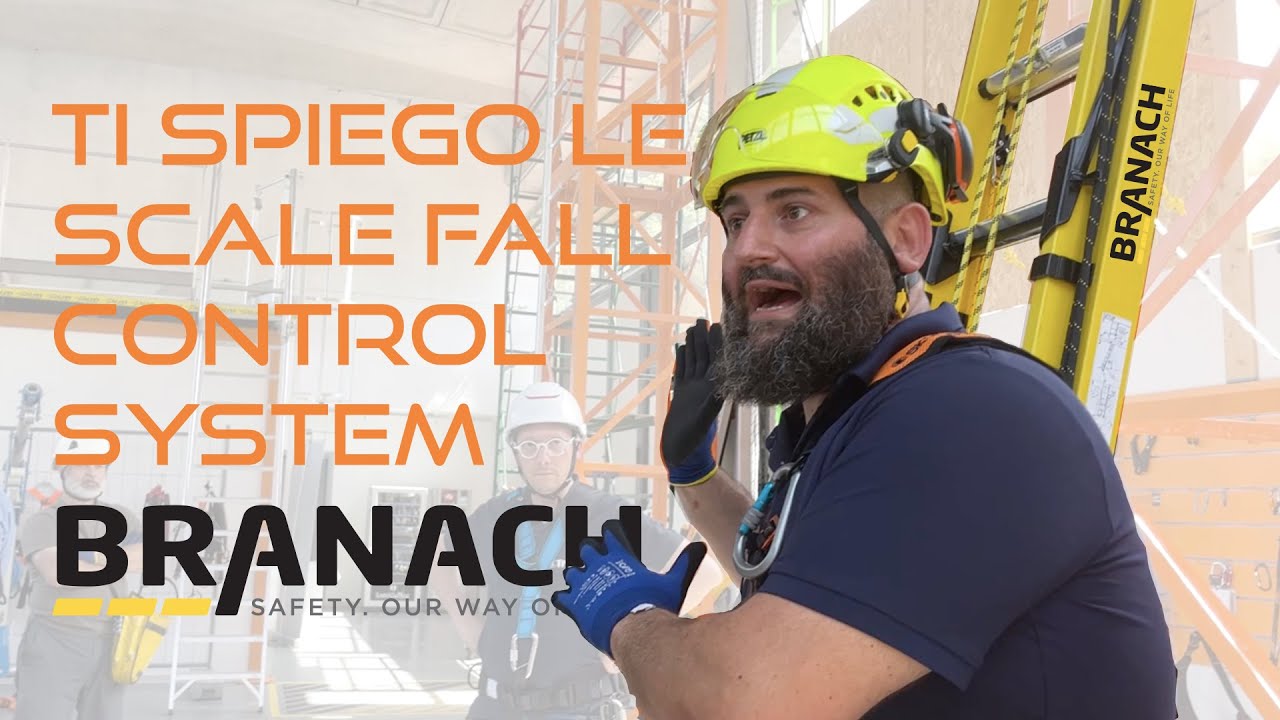 Ti spiego quanto è sicura la scala BRANACH Euro Fall Control System
