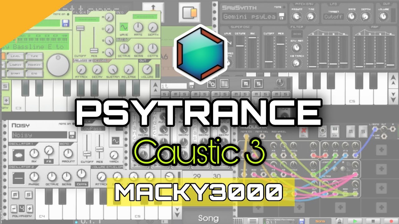 CAUSTIC 3 - Psytrance