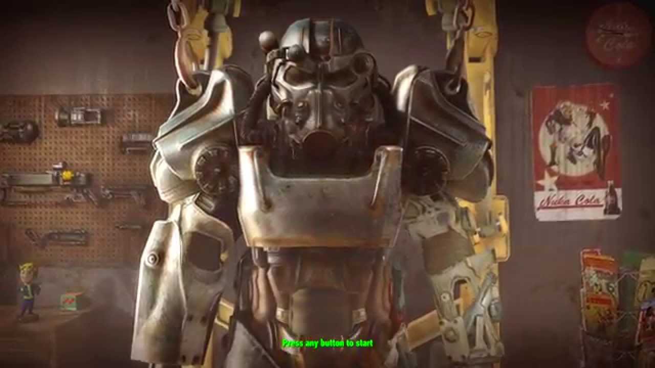 Fallout 4 Title Screen (PC, PS4, Xbox One)