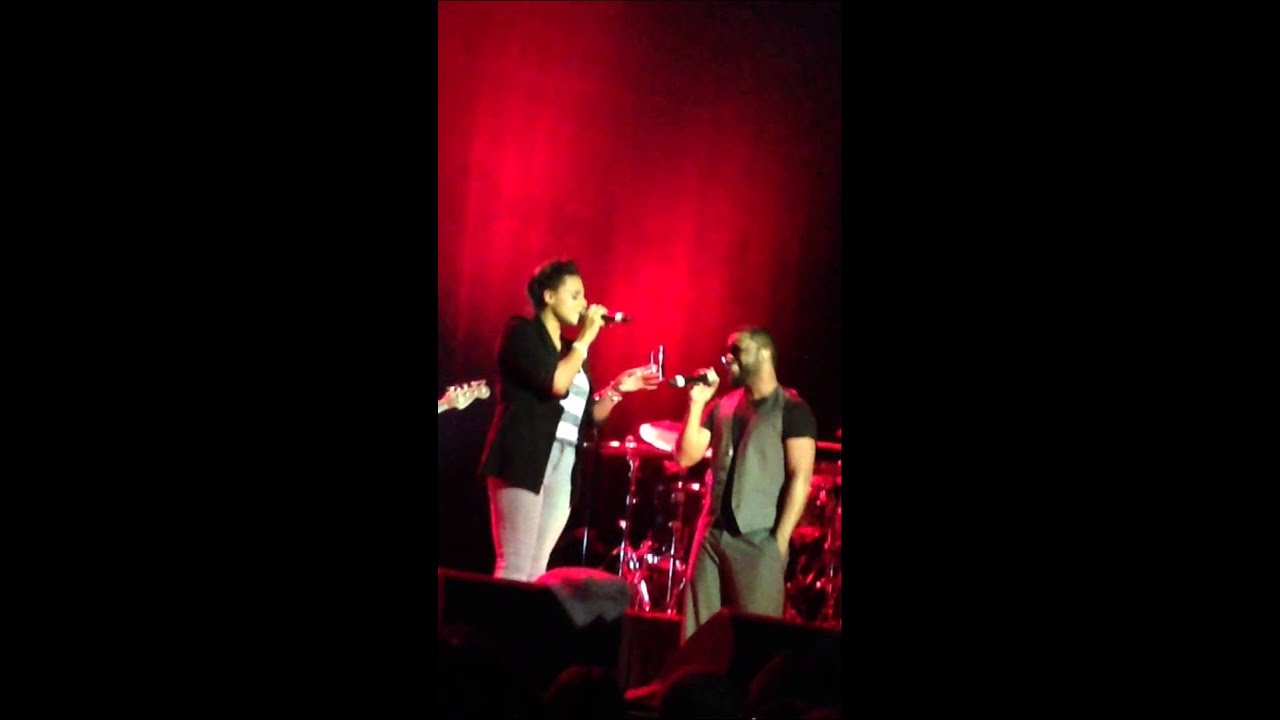 Marsha Ambrosius & Musiq Soulchild Live (Say Yes & Girlfriend) 2013 Detroit, Mi