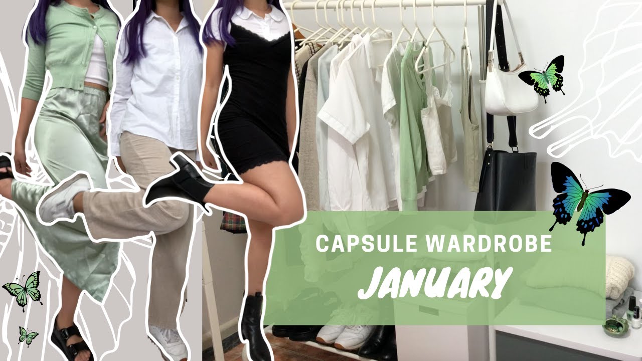 I TRIED A CAPSULE WARDROBE FOR ONE MONTH! | Sage Green Summer Vibes