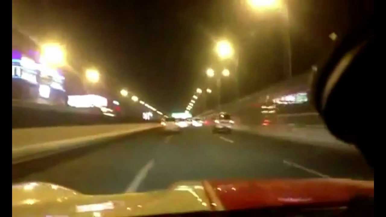 Ferrari 599GTO China Shanghai City Crazy driver 3 Crazy driving at night
