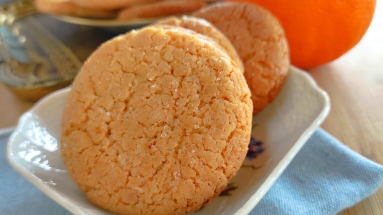 Самое вкусное апельсиновое печенье!Экономичный и лёгкий рецепт за 10 минут!