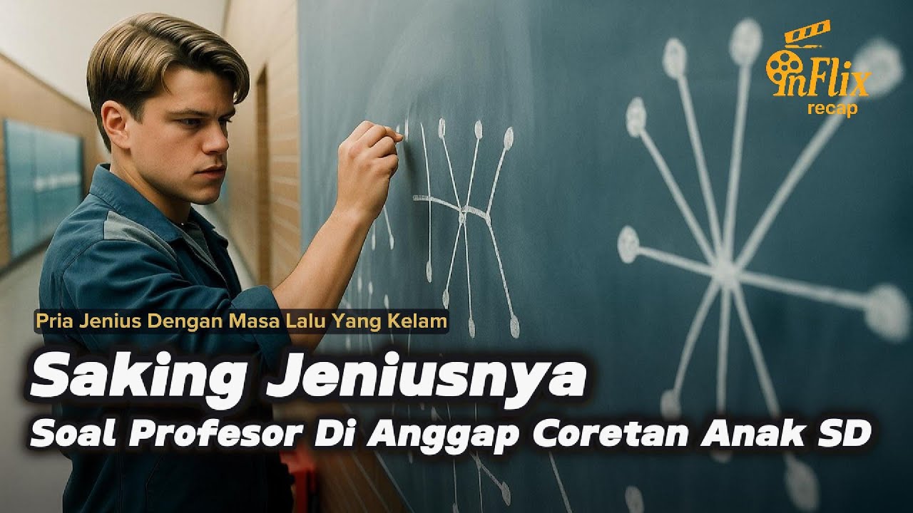 Anak Muda Jenius Pecahkan Soal Profesor! | Alur Cerita Film Good Will Hunting
