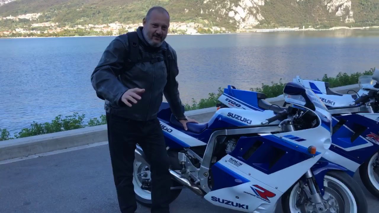 Suzuki GSX-R 1100 1990 1991 1992 -Filippo Behar e Gianluca Piperno per Le Maxi Stradali Anni 80 e 90