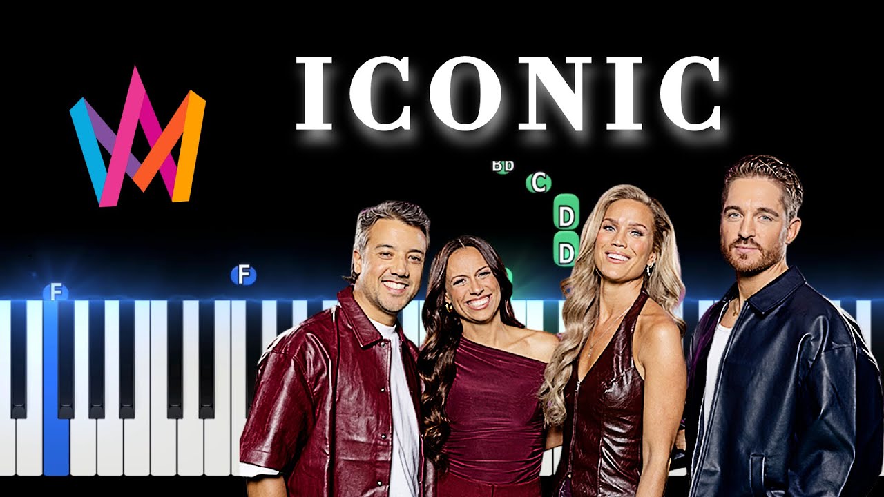 Iconic - A*Teens | Piano Tutorial