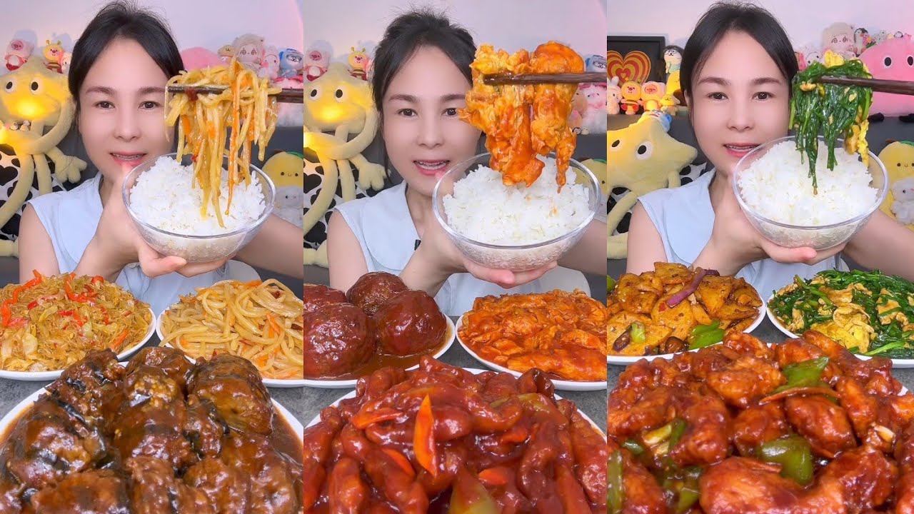 Mukbang Challenge : Eating Spicy 🔥🥵 noodles 🍜 fried tendon noodles rachang #mukbang #noodles #food