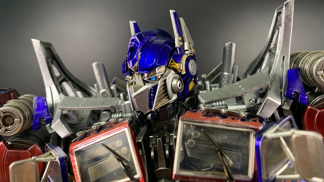 Transformers L8 DLX Optimus prime Head Upgrade kit Unboxing