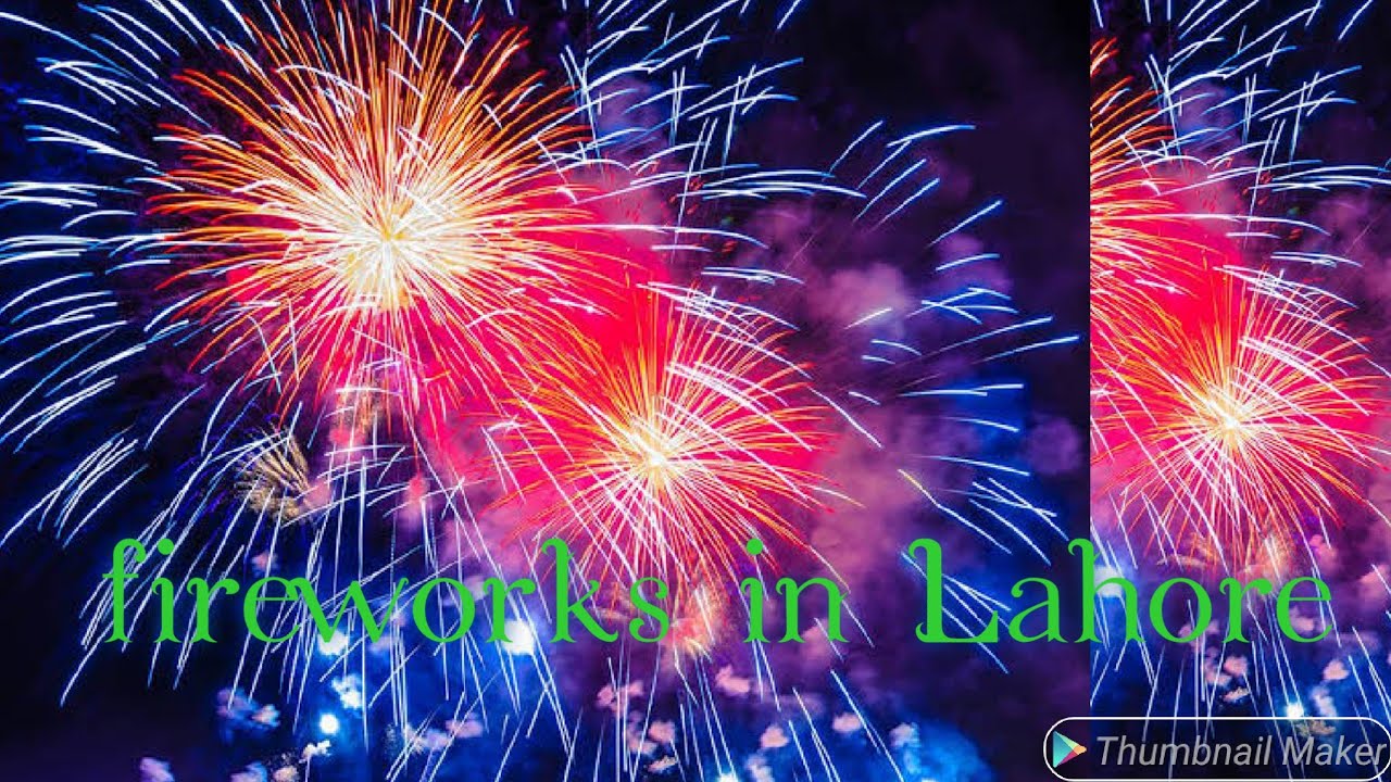 New year Night in Lahore Pakistan Celebration in  DHA Lahore Pakistan