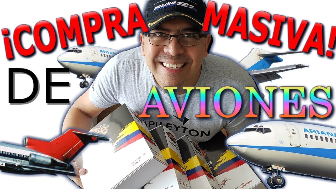 ¡NUNCA COMPRE TANTOS AVIONES! 7 Pinturas, 4 Aerolíneas, 3 NO las conoces, ¡TE SORPRENDERA! (# 159)