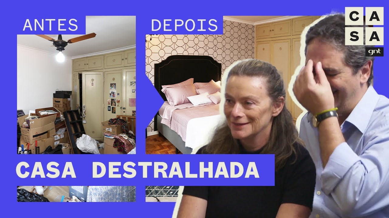 Reforma em CASA com BAGUNÇA HERDADA proporciona renovação | Antes e Depois | Desapegue Se For Capaz