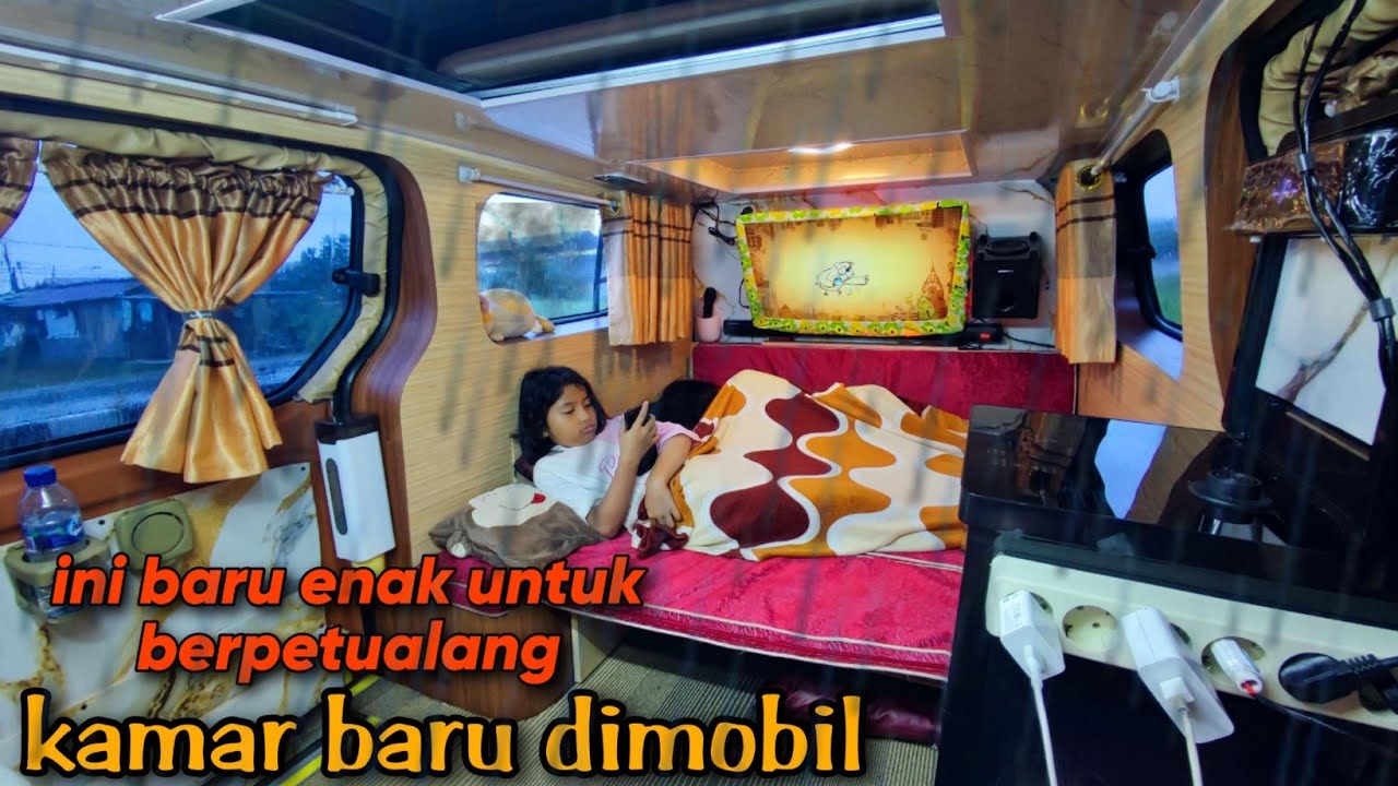 APAKAH NYAMAN DENGAN DESIGN BARU CAMPERVAN INI,HARI PERTAMA ROGI KELUAR