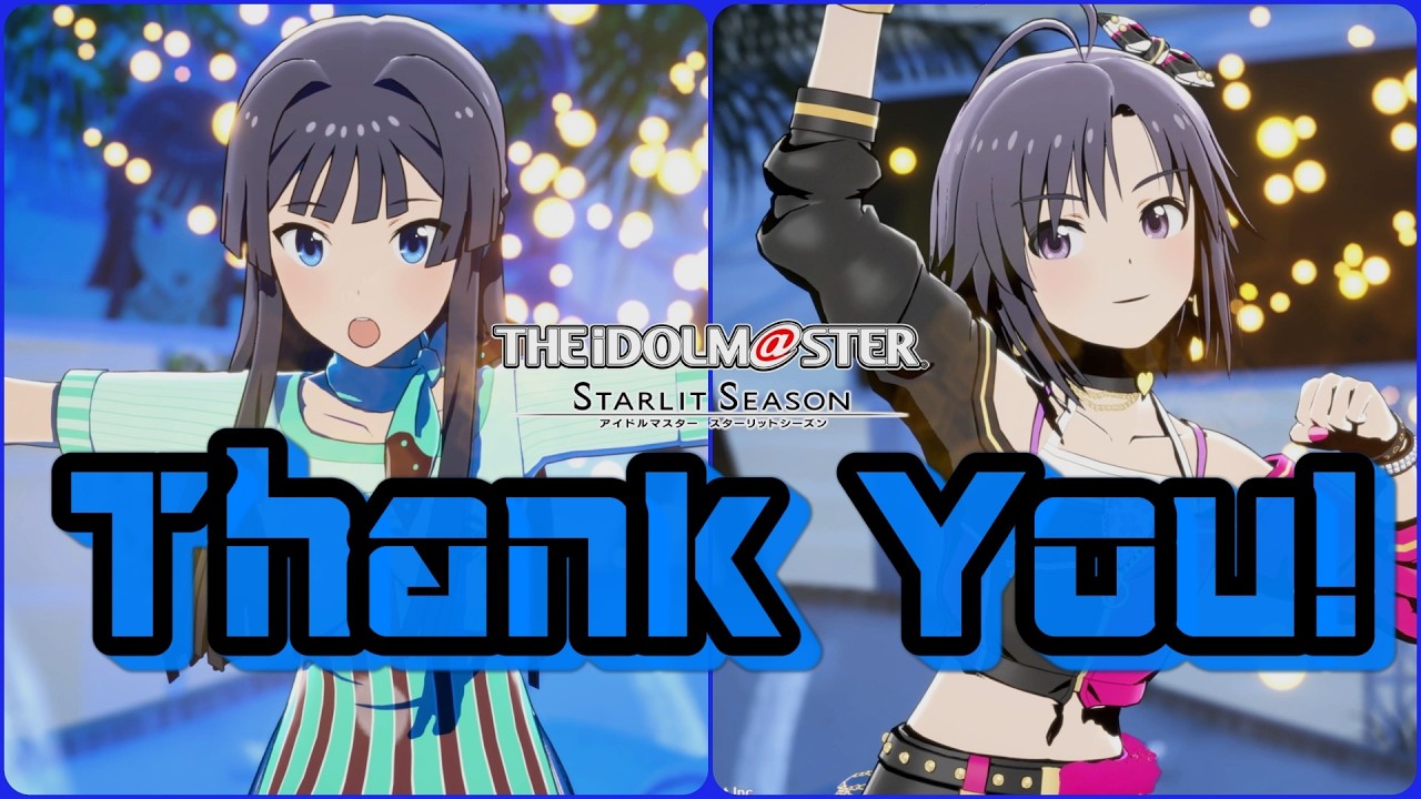 【アイマス・スタマス】「Thank You!」　最上 静香  ＆ 菊地 真　[アイドルマスター スターリットシーズン]