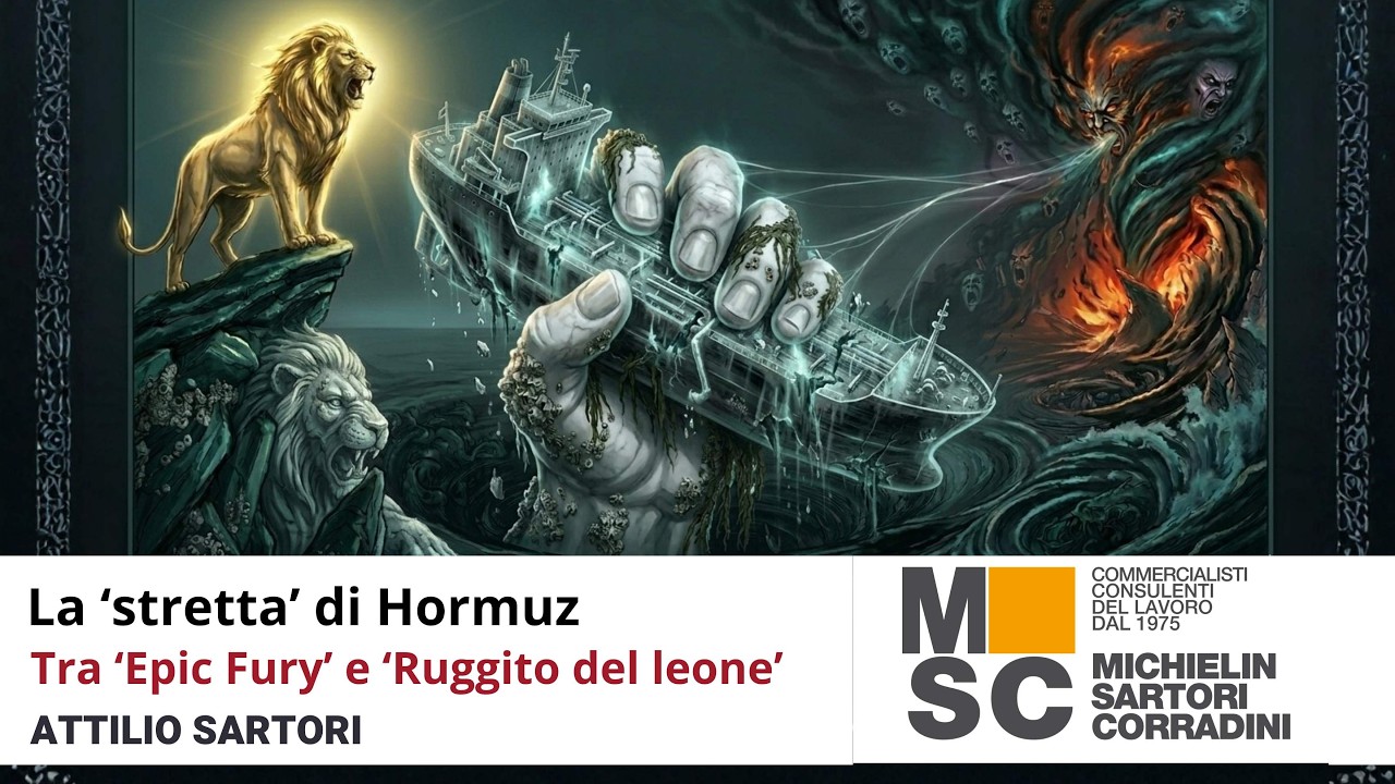 La stretta di Hormuz - Attilio Sartori Studio MSC