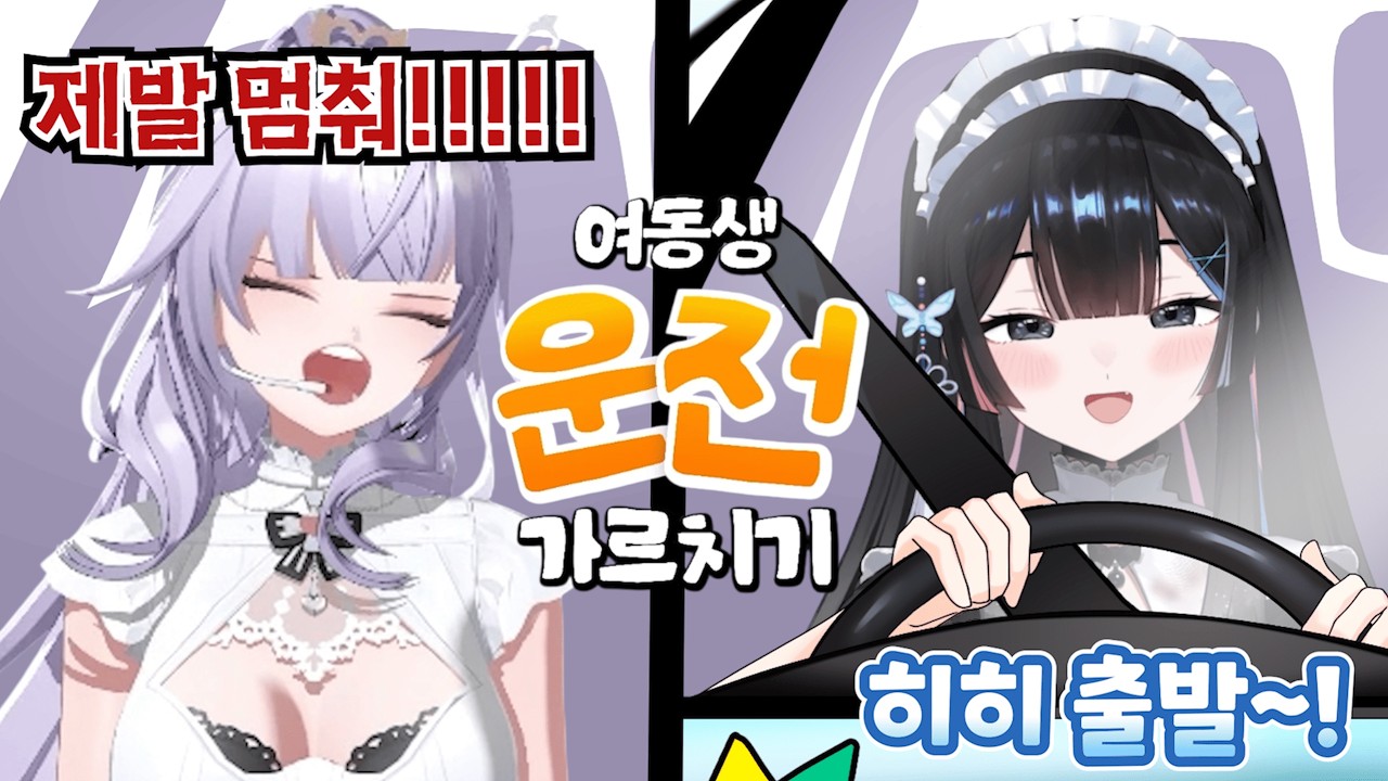 [모이 MOI] 여동생 운전 가르치기 ^^