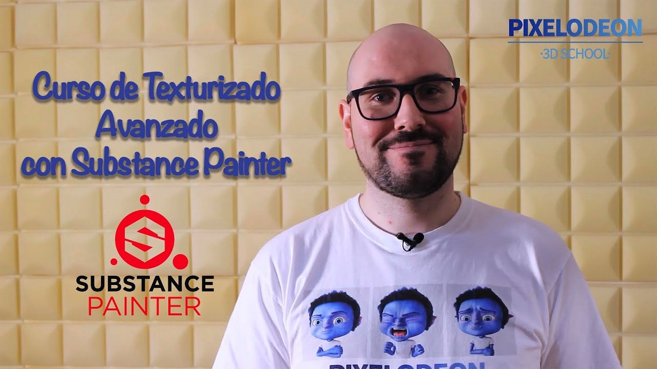 Curso de Texturizado Avanzado con Substance Painter//PIXELODEON 3D School