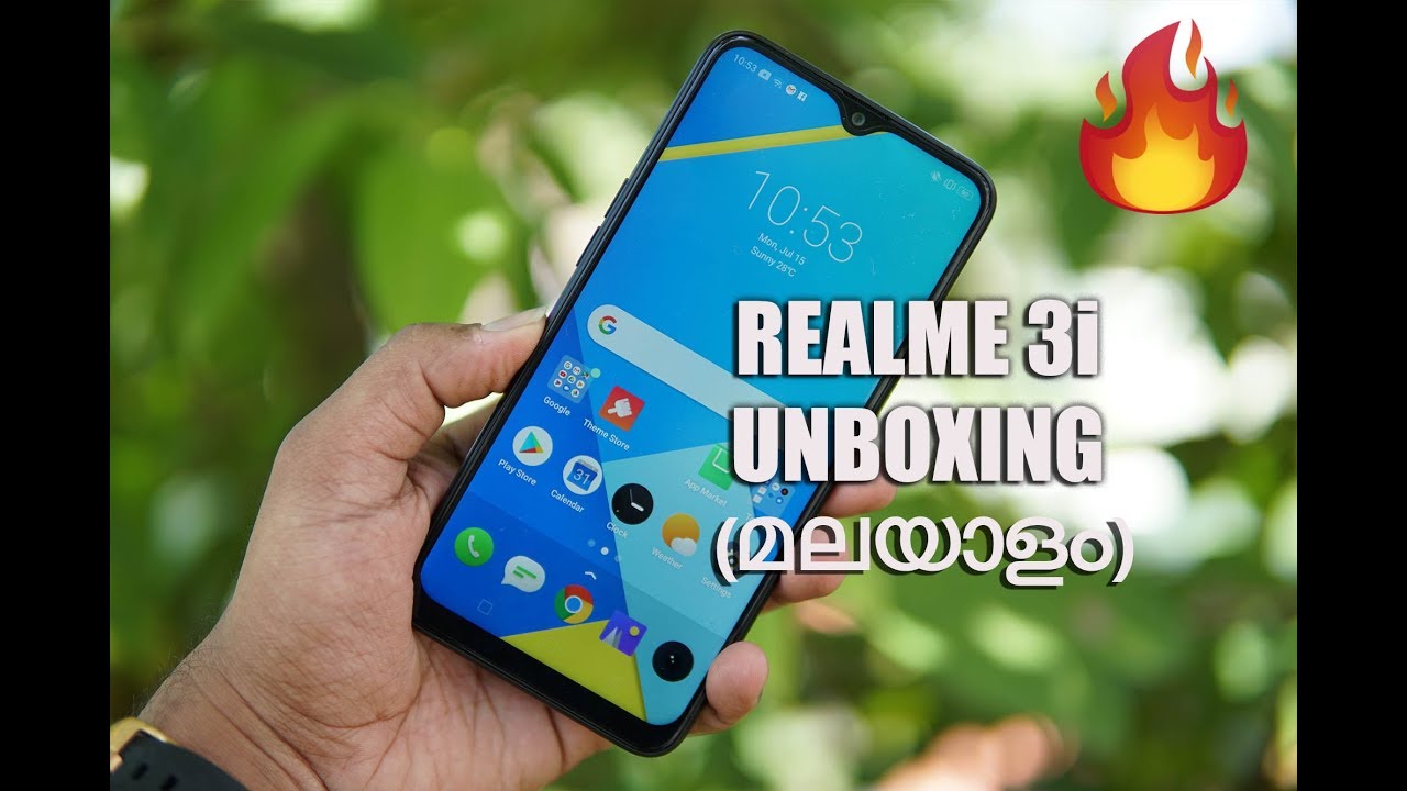 Realme 3i Unboxing in Malayalam- Helio P60, Dual Camera for Rs 7999